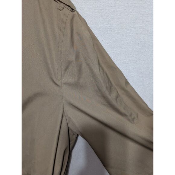 Vintage Clipper Mist All Weather Lined Trench Coat w/ Belt Men's Size 44 Long - Picture 11 of 15